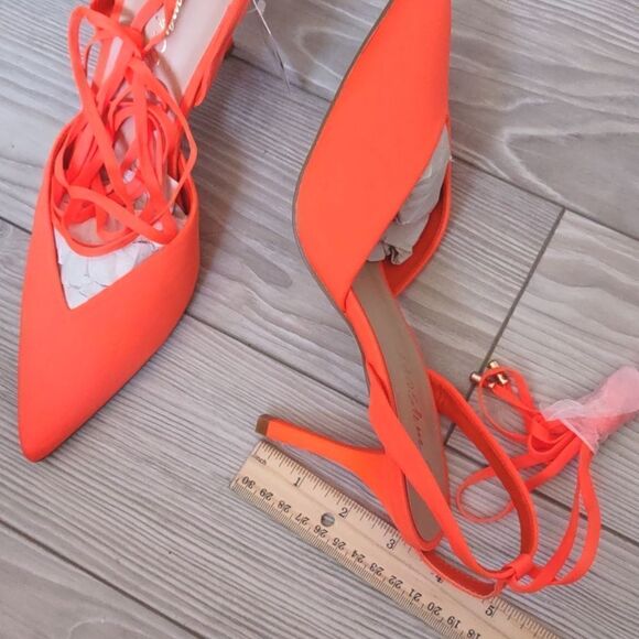 (7-2787)  🔥3/$20🔥 Mysoft Women's Wrap Heeled Sandals Strappy Sz 8 - Picture 5 of 13